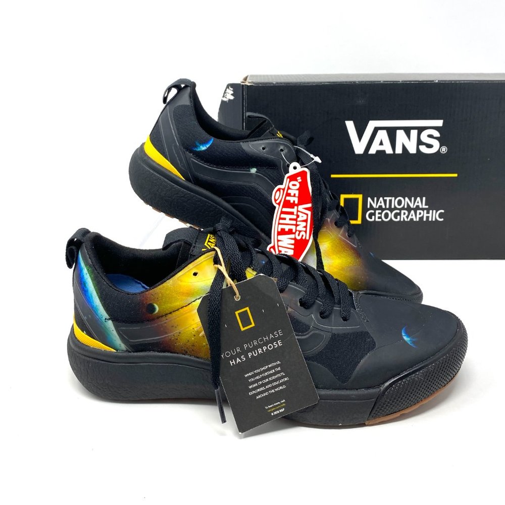 VANS UltraRange Exo National Geographic Collab Nova Spark Black Women's 8.5 - Picture 9 of 10